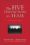 Cover of The Five Dysfunctions of a Team: A Leadership Fable